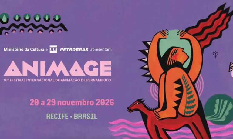 Material de divulgação do Festival Animage 2026