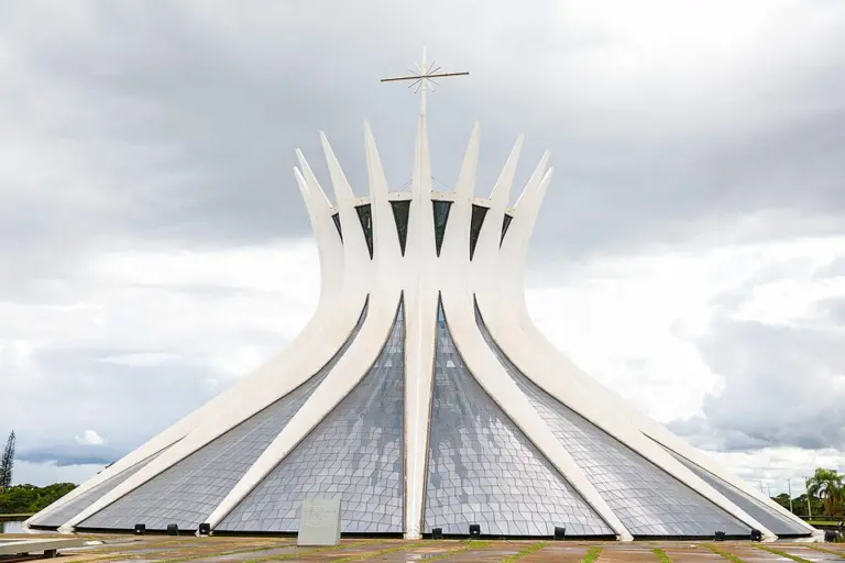 Catedral Metropolitana de Brasília em fotografia de arquivo de 2024