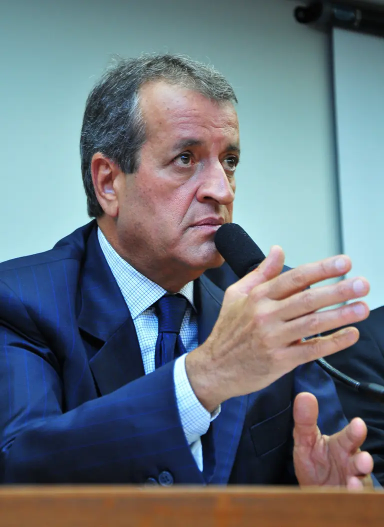 Valdemar Costa Neto em retrato na Câmara dos Deputados, em 2011
