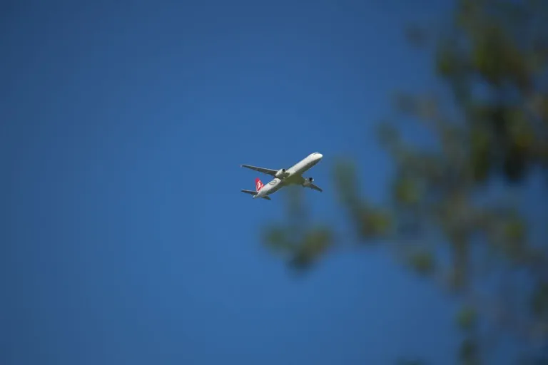 Avião em voo